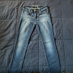 American Eagle dark wash jeggings